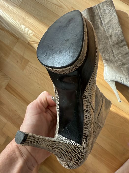 Vand cizme piele integrala(interior+exterior)