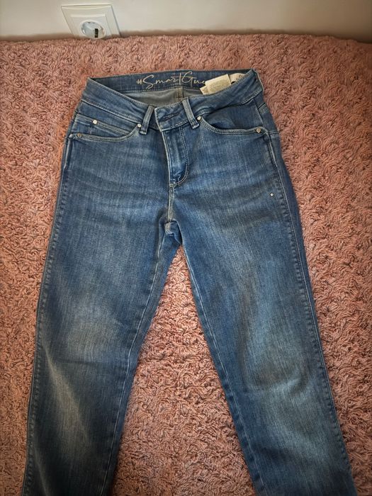 Дънки Guess skinny mid Curve X