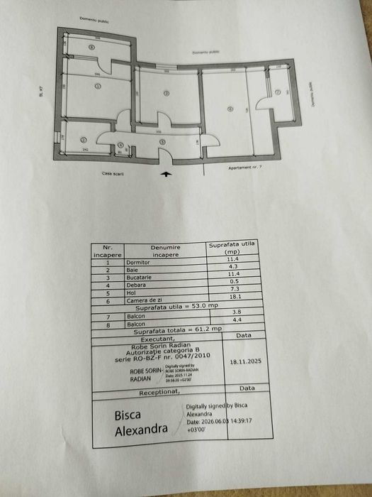 Apartament 2 camere Ramnicu Sarat