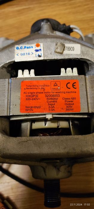 Продам запчасти от стиральной машинки