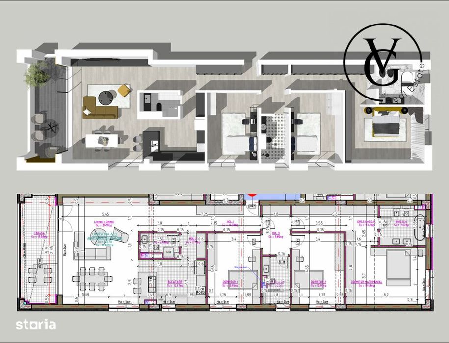 Apartament 4 camere - complex rezidential premium