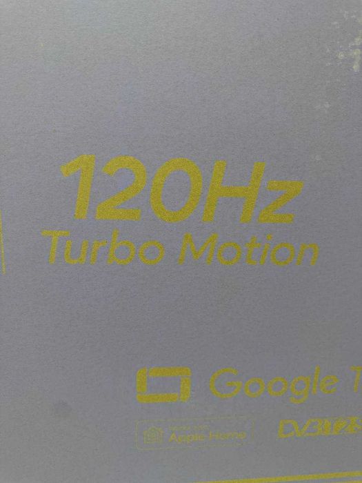 Телевизор ZIFFLER 55 4K QLER 120hz Google TV голосовое управления есть