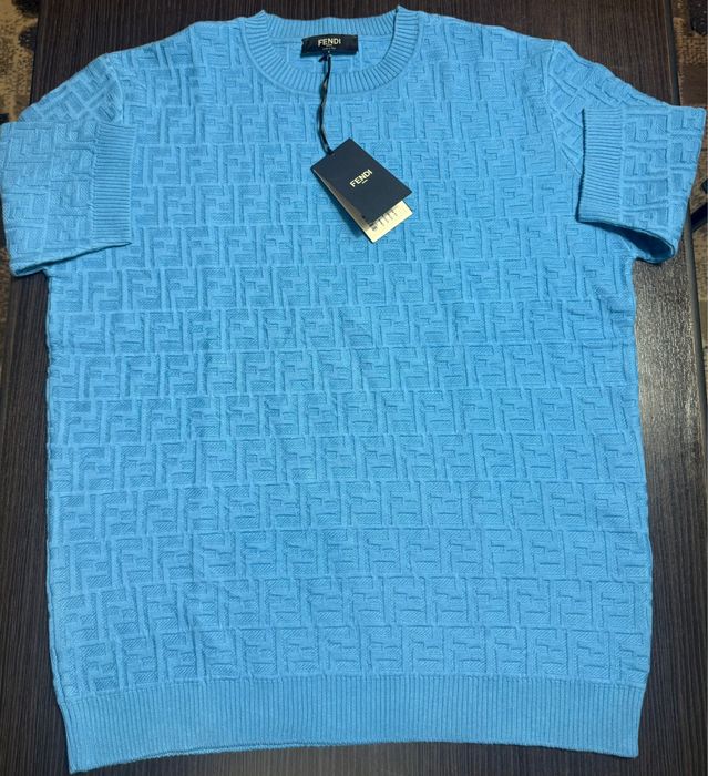 Tricou Fendi  maneca pana la cot