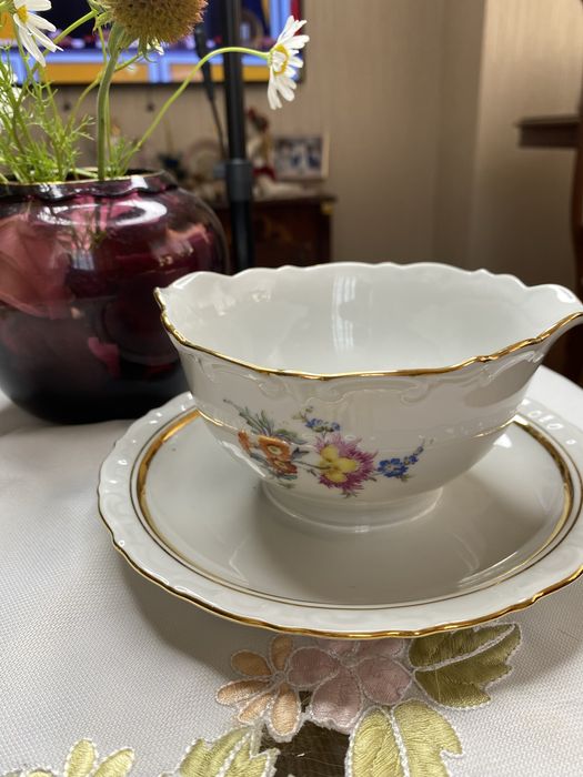 Соусник Европа старинные