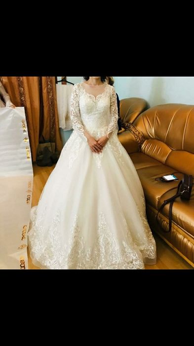 свадебное платье