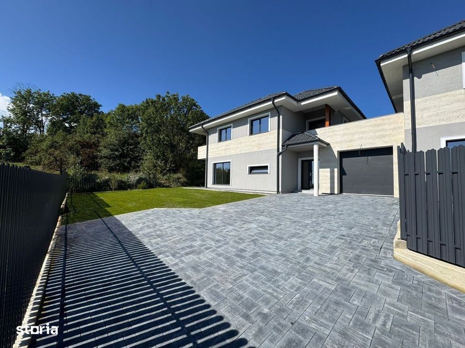 Casa cuplata prin garaj, 145 mp utili, terasa 27 mp | Feleacu