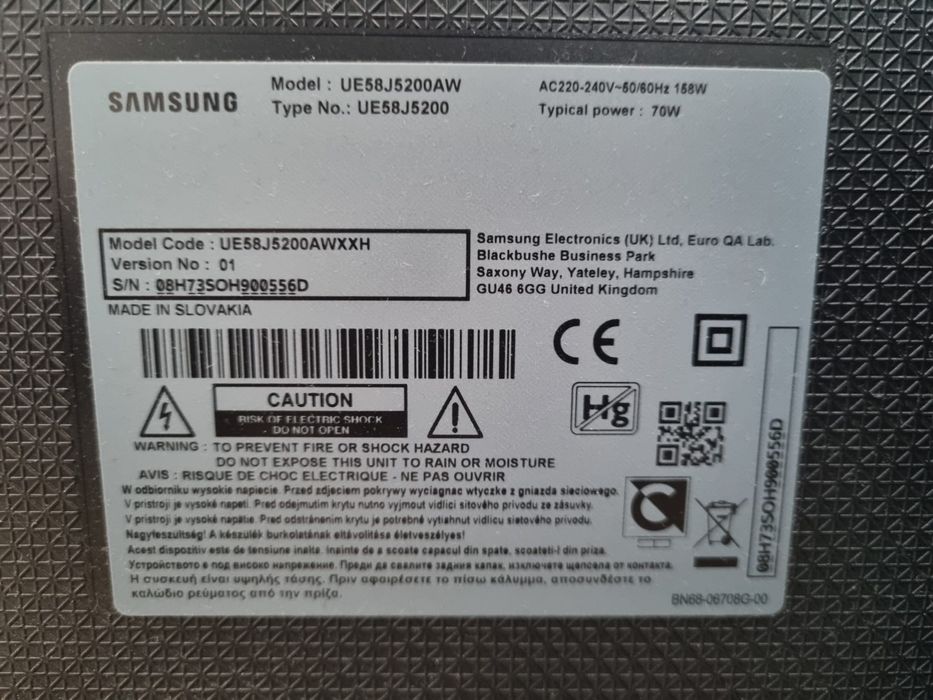 Vand televizor smart Samsung