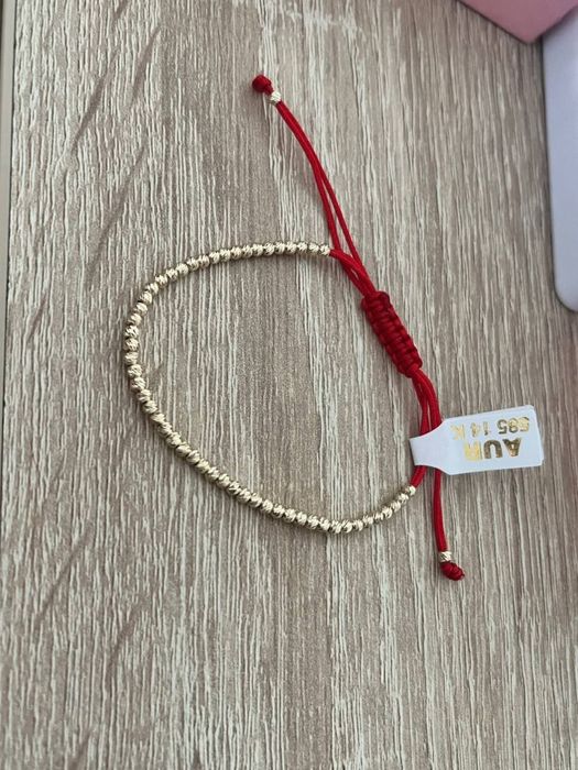 Bratari cu 52 si 55 bile aur 14 k