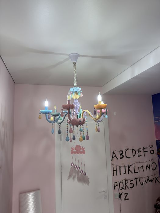 Люстра керамическая