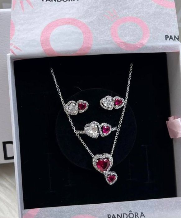 Скидка! Pandora комплекты из серебра 925 пробы