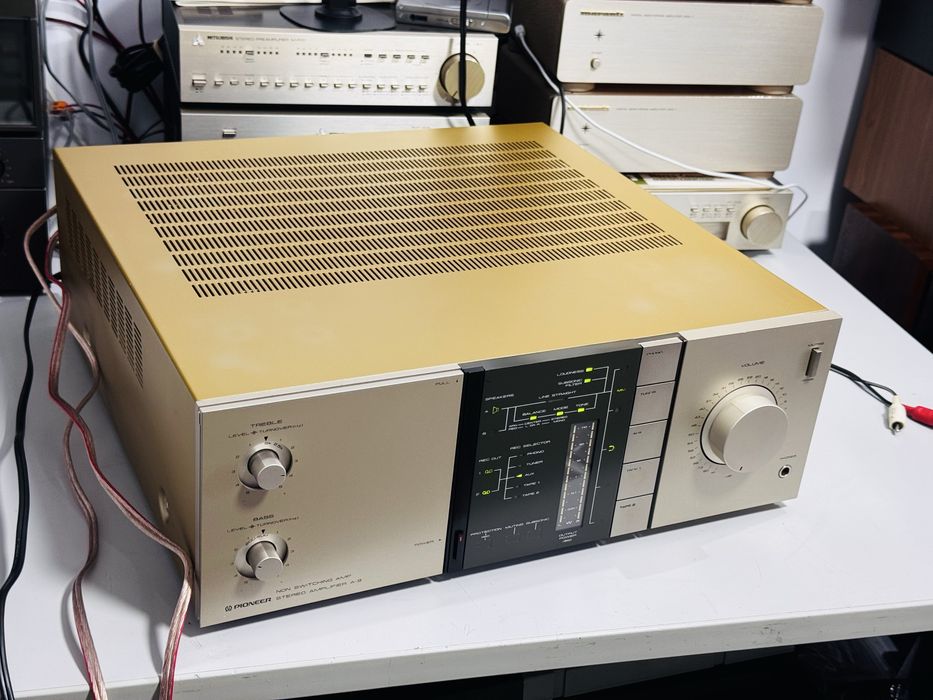 Amplificator legendar de inaltă fidelitate PIONEER A-9,110W/canal 8ohm