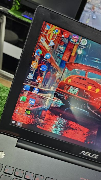 ASUS ROG Gaming  енгил игралар уйнайдиган и дизайн ун серёзный НОУТБУК