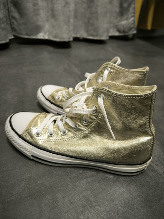 Златисти Кецове CONVERSE, 38 номер