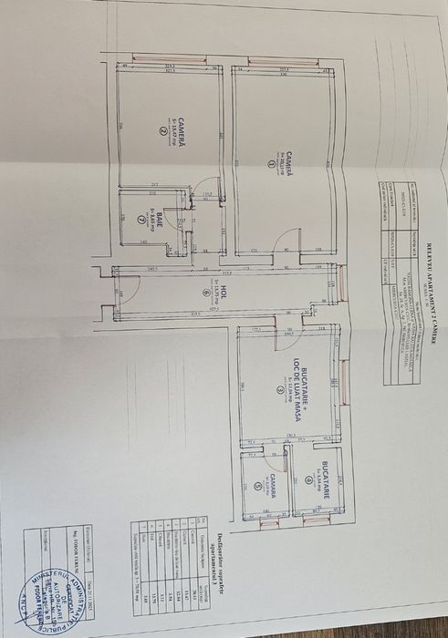 Apartament cu 2 camere, Miercurea Ciuc, 71 mp