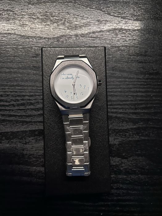 Ceas "Who cares I'm already late"