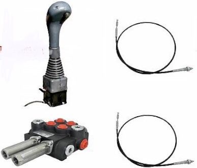 Joistic distribuitor incarcator frontal tractor