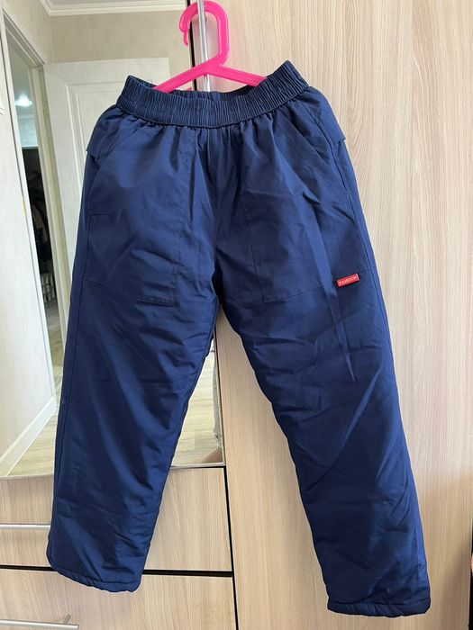 Болоневые штаны на 7-8 лет