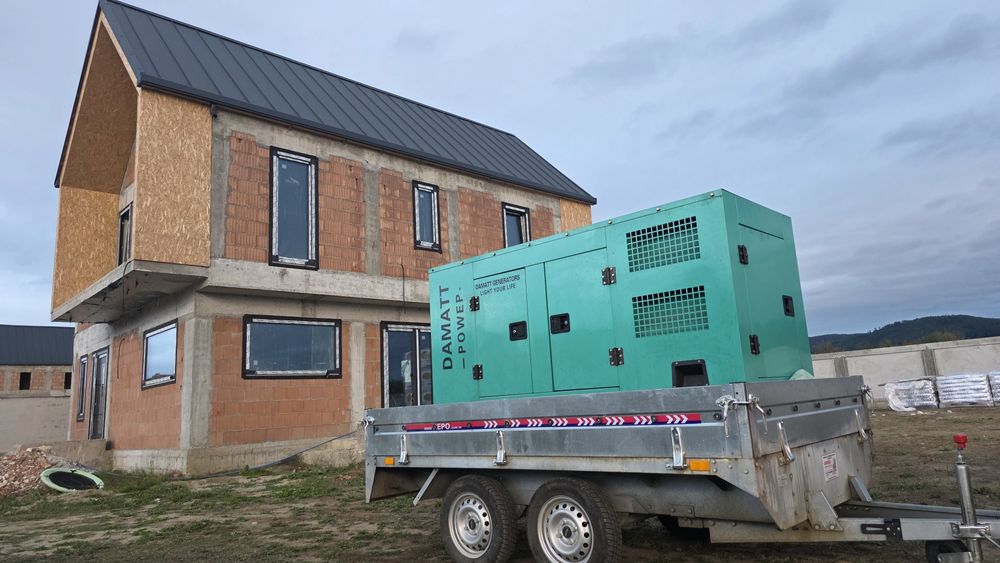 Inchiriez generatoare trifazice 30kW(37,5kVa),  40kW(50kVA) si 56kW(70