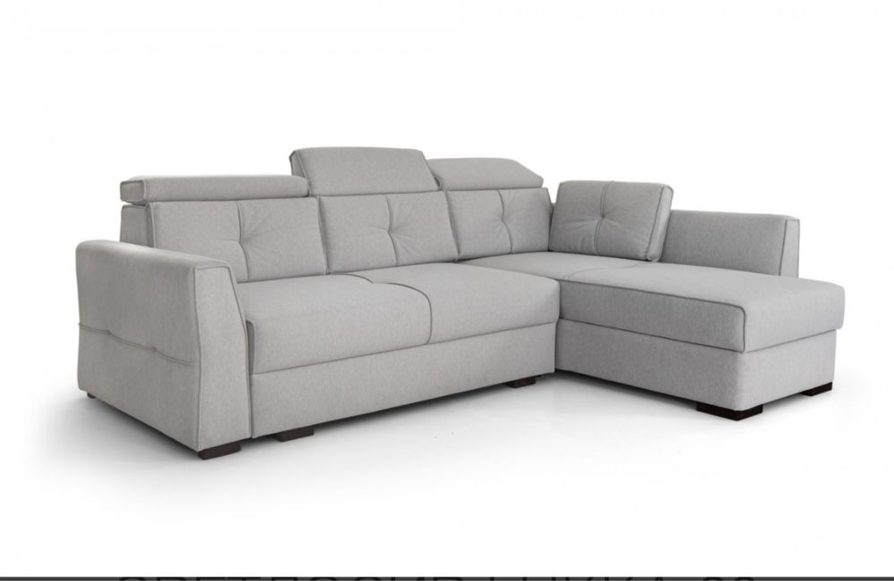 Ъглов диван СИДНИ светлосив LUKKA 20 - Наличен !!!