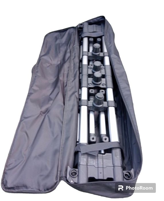 Rod Pod East Shark 4 Posturi FULL GRI METAL