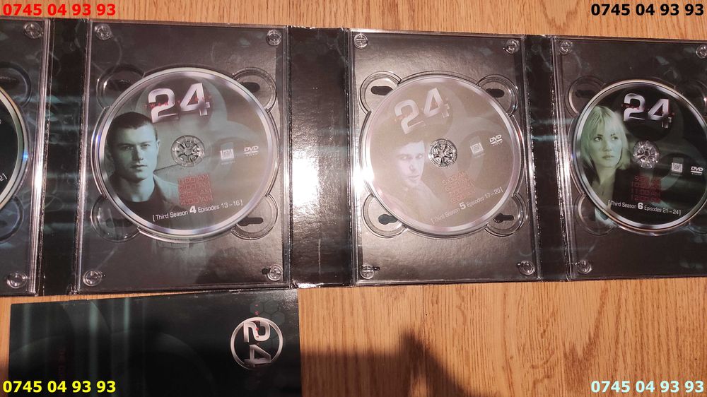 colectie dvd serialul 24 7 DVD 7 sezonul 3 ca noi