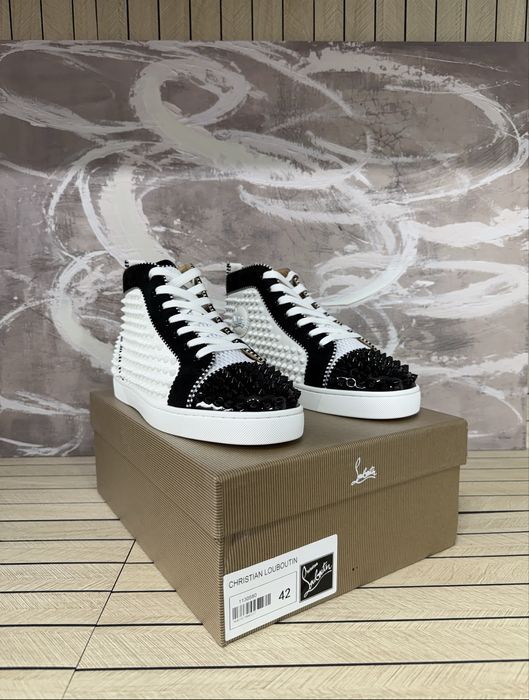 Christian Louboutin High Black White