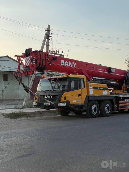 Автокран 50тн sany