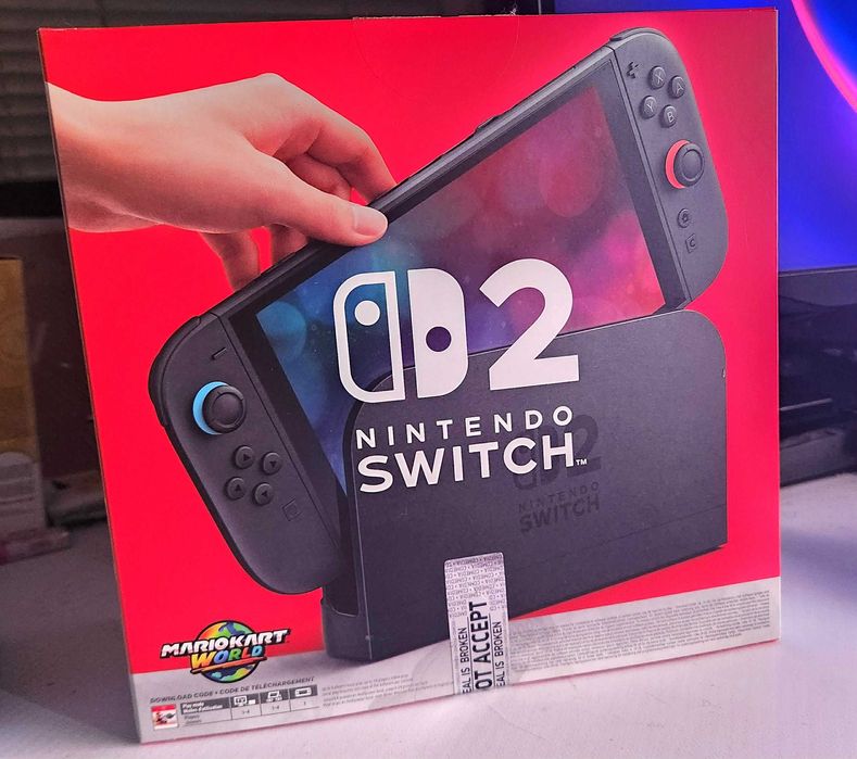 Nintendo Switch 2 + Подаръци