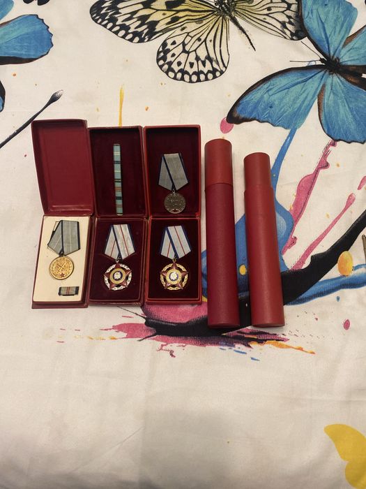 Meritul militar,clasa1,2,3 siBrevet prezidentialRSR