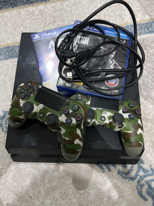 Ps4 500gb 2 джойстика