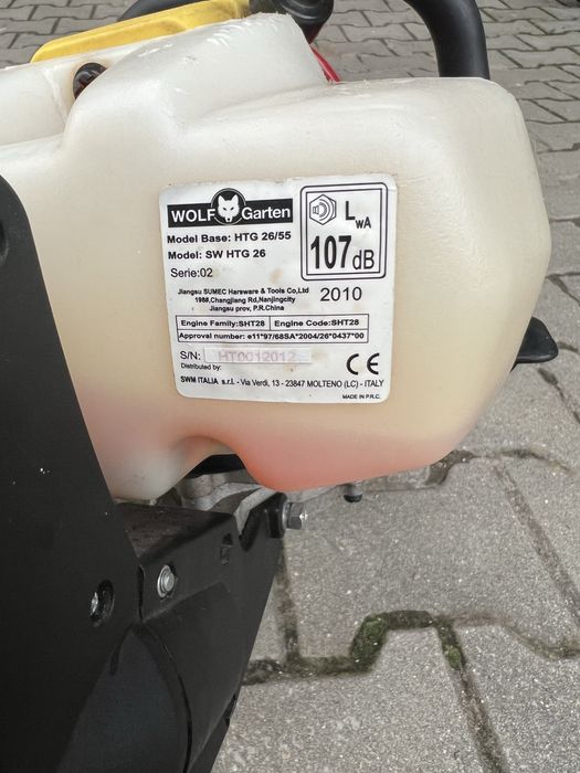 Trimer/Foarfeca gard viu Wolf Garten benzina