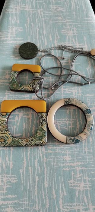Колие + обици + гривни Kat's jewellery