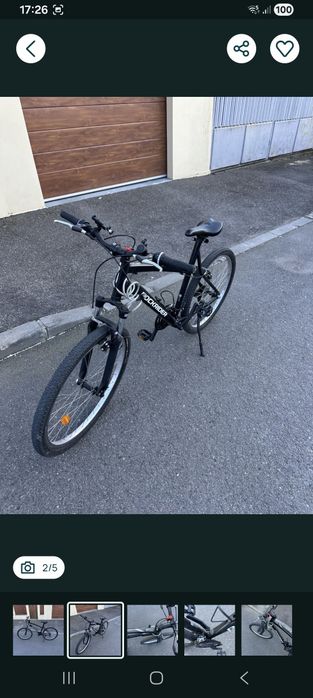 Bicicleta   Rockrider st 50 neagra