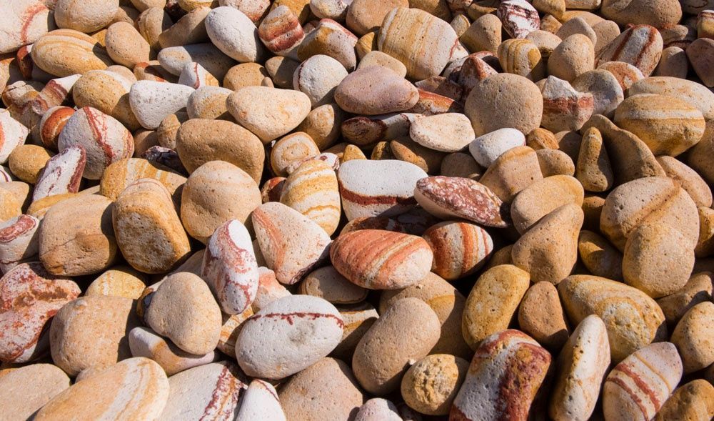 Piatra decorativa gradina/pietricele de gradina/piatra Politiko 3-6 cm