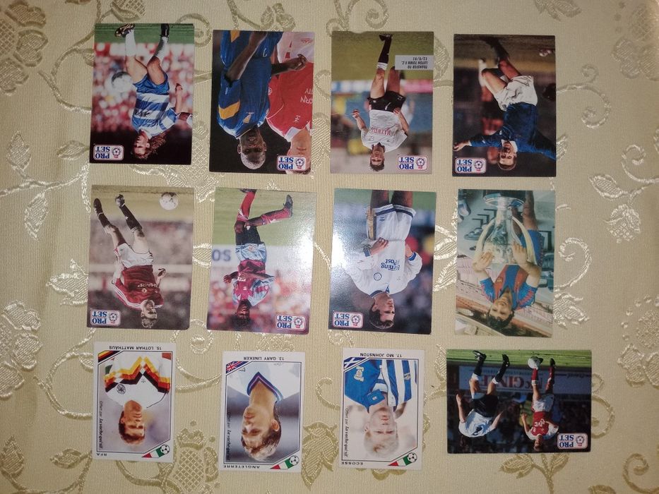 Картички на футболисти