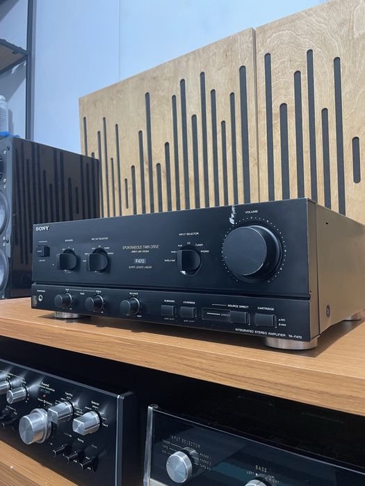 Sony ta-f470 amplificator 80w x2 traf toroidal vand / schimb