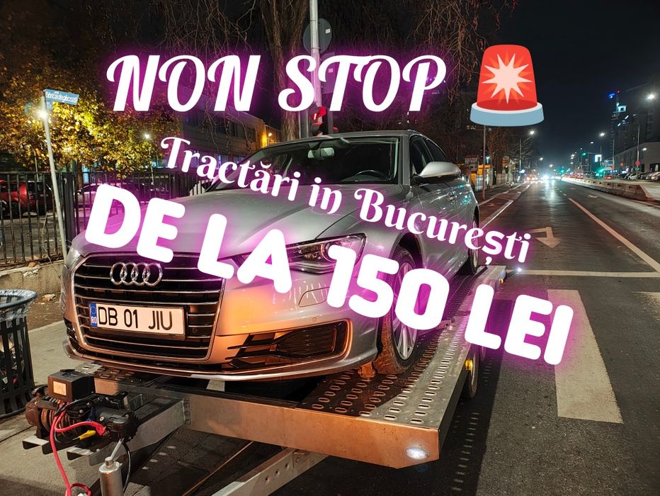 Tractari auto Asistenta rutiera platformă non stop