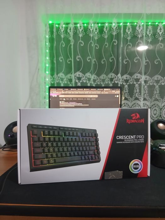 Tastatura Gaming Redragon Crescent PRO Black