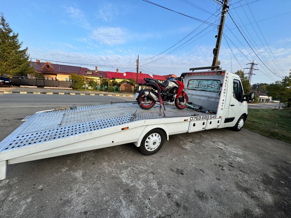 Tractari auto moto dube utilaje Rampa A0 A1 A2 A3 Transport Platforma