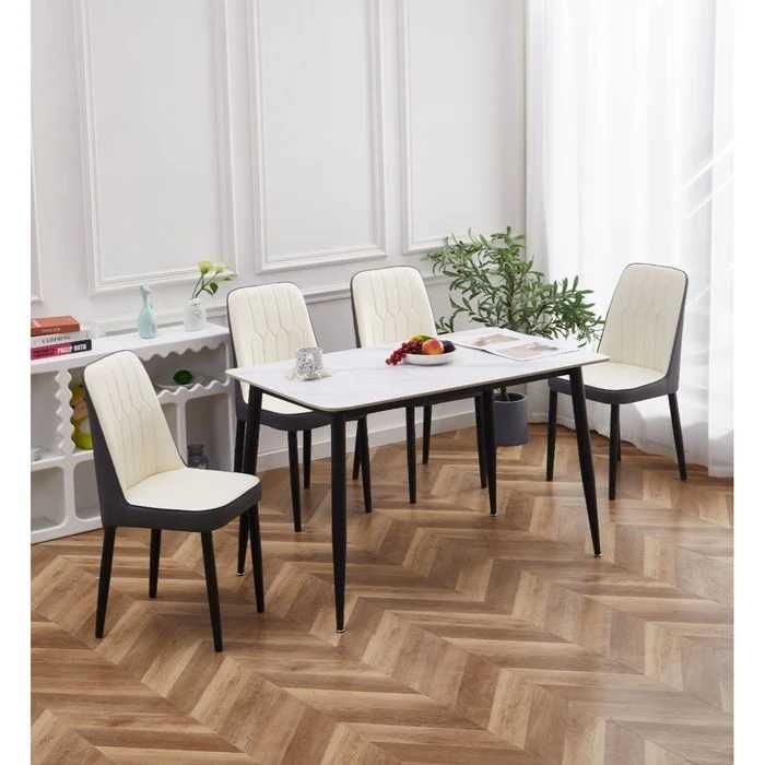Set 4 scaune tapitate Grandio Mob Tietze, bucatarie - noi