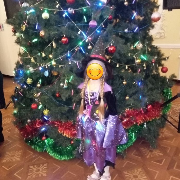 Костюм ведьмы новогодний