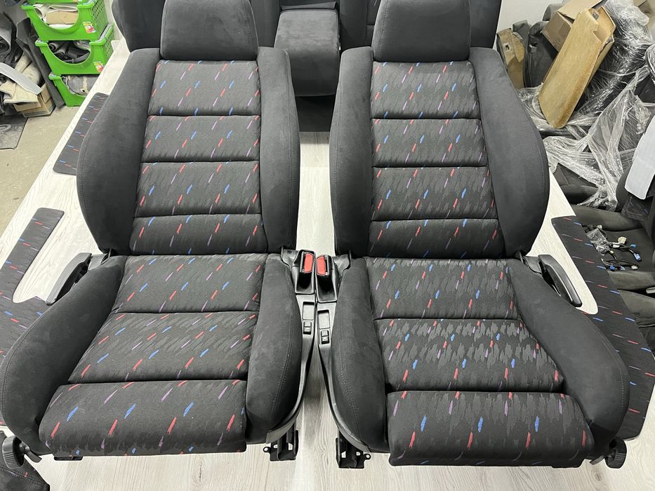 Салон от бмв е34 триколор амаретта