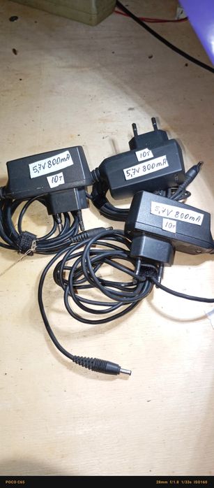 Блоки питания 4,8v, 5,7v, 6v, 7,5v, 9v