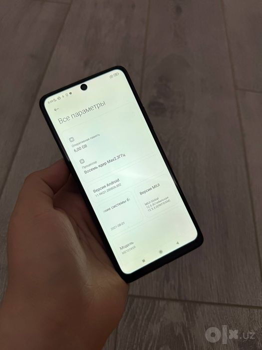 Redmi Not 10 Pro Ekran alishkan sim karta oqimidi