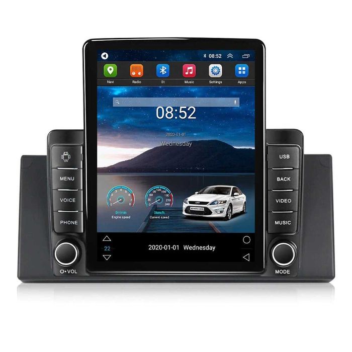 Navigatie BMW X5 E53 si Seria 5 E39 Ecran TESLA 9.7 inch 4GB RAM