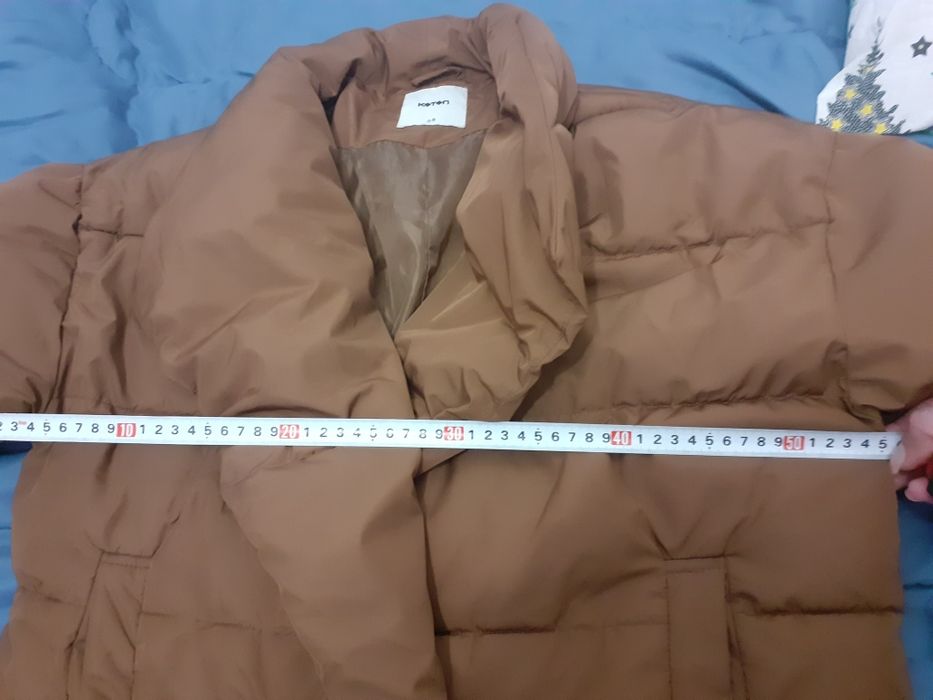 Дълго зимно яке/кафяво яке