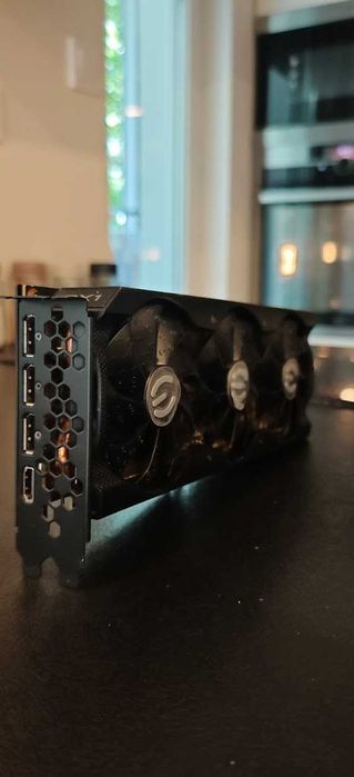 Продавам Перфектна Видео Карта Evga  XC3 ULTRA GAMING RTX 3070 8Gb 256bit OC 3 дни тестов период