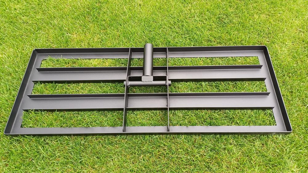 Tambur tavalug îndreptat aerat gazon + nivelator gazon + scarificator