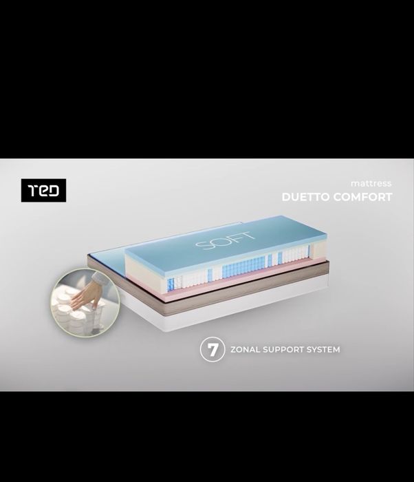 Матрак Тед duetto comfort 160/200