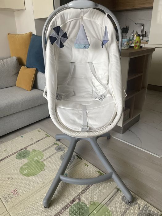Chicco Baby Hug Air 4 в 1 White Snow – кошара, шезлонг и столче за хранене